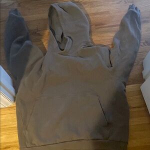 Men's Gray Hoodie Sweater